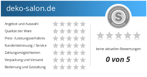 Deko Salon De Bewertungen Und Kundenmeinungen Shopvote De