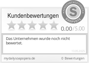 Shopbewertung - mydailysoapopera.de
