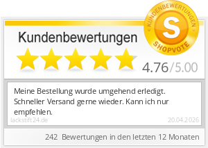 Shopbewertung - lackstift24.de