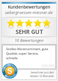 Shopbewertung - uebergroessen-miesner.de