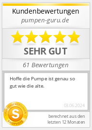 Shopbewertung - pumpen-guru.de