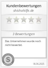 Shopbewertung - shishahilfe.de