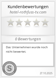 Shopbewertung - hotel-rothfuss-tv.com