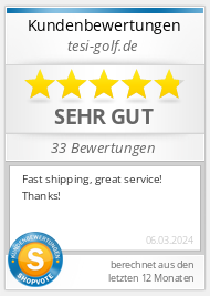 Shopbewertung - tesi.golf.de