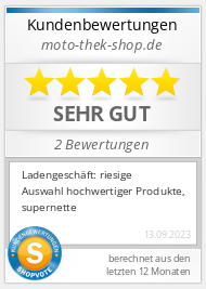 Shopbewertung - moto-thek-shop.de