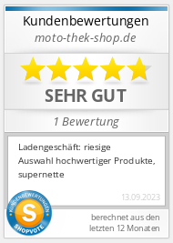 Shopbewertung - moto-thek-shop.de