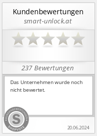 Shopbewertung - phone-unlock.at