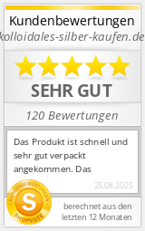 Shopbewertung - kolloidales-silber-kaufen.de