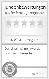 Shopbewertung - malerbedarf-egger.de