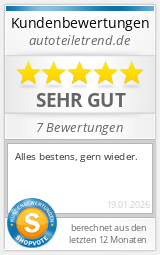 Shopbewertung - autoteiletrend.de