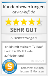 Shopbewertung - city-tv-hifi.de