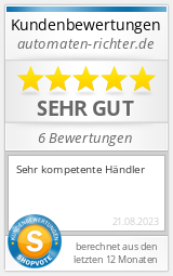 Shop rating - automaten-richter.de