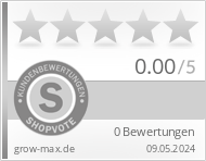 Shopbewertung - grow-max.de