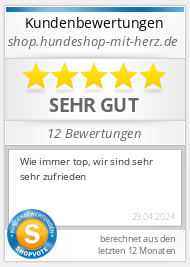 Shopbewertung - shop.hundeshop-mit-herz.de