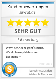 Shopbewertung - sw-sat.de