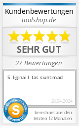 Shopbewertung - toolshop.de